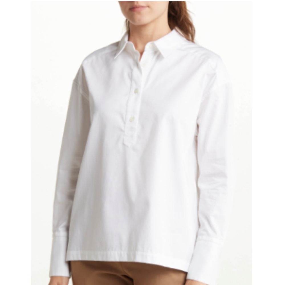 Argent white button down shirt